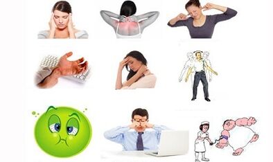 Signs and symptoms of cervical osteochondosis